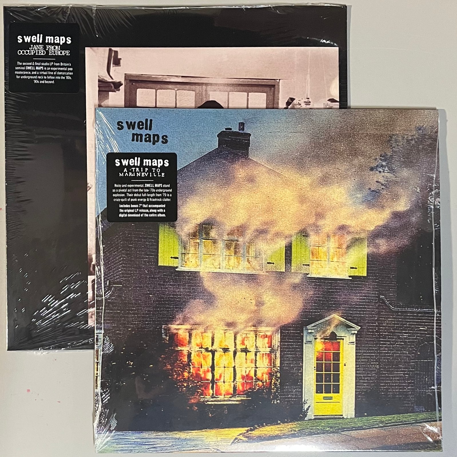 SWELL MAPS - Jane From Occupied Europe LP /or/ A Trip To